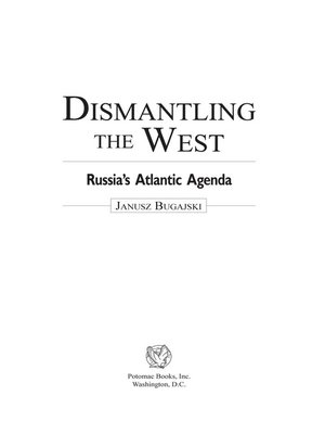 cover image of Dismantling the West